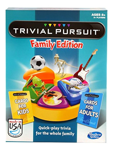 Hasbro Games Trivial Pursuit Family Edition (exclusivo De Am