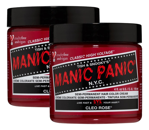 Amazonusbeauty Manic Panic Crema De Color De Cabello Semipe.