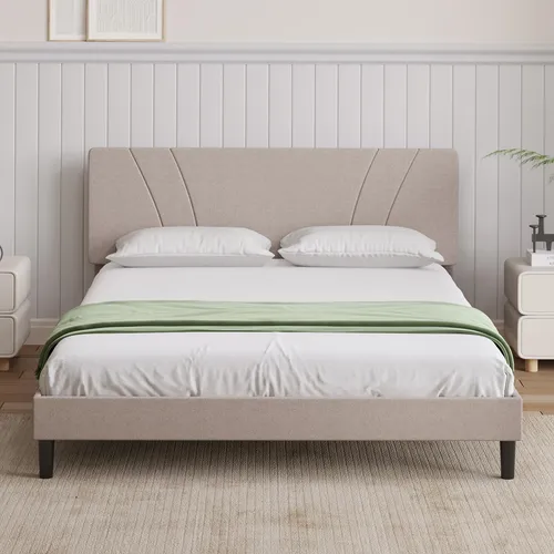 Comoda Cama Plataforma Ajustable Para Colchon De Queen