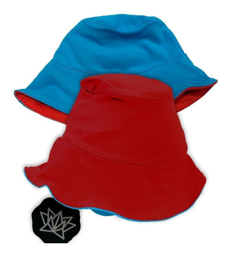 Imagen 1 de 4 de Gorro Piluso Niños Reversible Proteccion Solar Origami