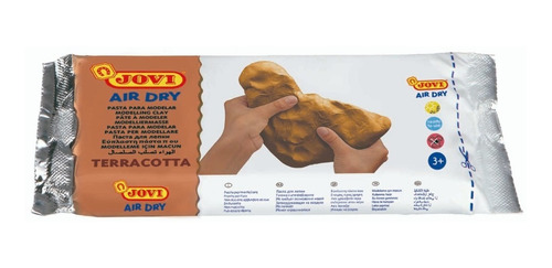 Imagen 1 de 6 de Arcilla Jovi Air Dry 250 Gr Para Modelar Sin Horno