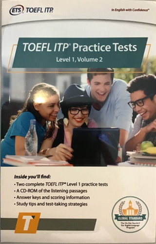 Toefl Itp Level 1 Practice Tests, Volume 2 - Capa Comum - Editora Ets
