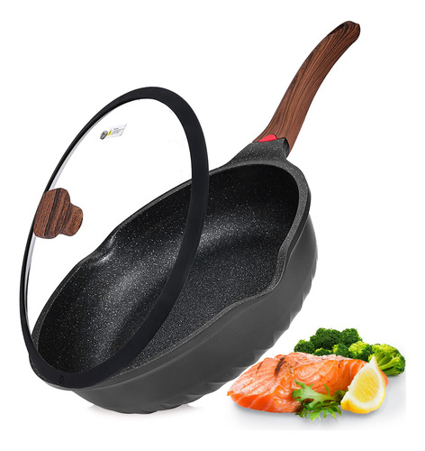 Vinchef Sartén Antiadherente Con Tapa Sartén De 12