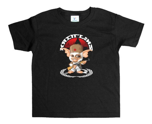 Remera Negra Gremlins Art#11