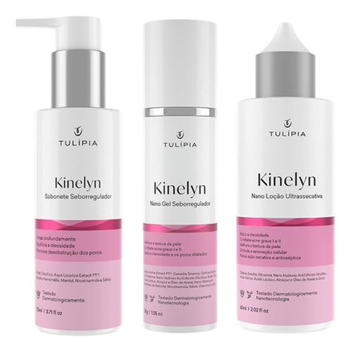 Kit Completo Facial Para Pele Oleosa Acne Espinha E Cravos