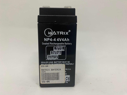 Batería 4v4ah Matrix