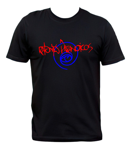 Remera Negra Ratones Paranoicos Rock Nacional