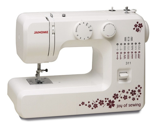 Imagen 3 de 9 de Janome 311 + Tijera Y Falso Overlock De Regalo!! Gtia. 1 Año