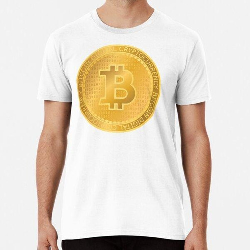 Remera Moneda Crypto Digital Bitcoin Algodon Premium