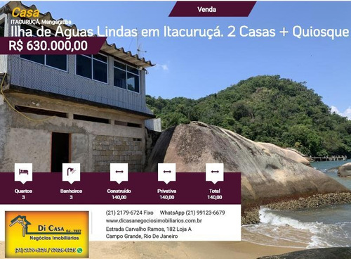 Imagem 1 de 15 de Casa Para Venda Em Mangaratiba, Itacuruçá, 3 Dormitórios, 3 Banheiros - Al630_2-971631