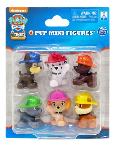 Paw Patrol Ultimate 6 Mini Figuras 