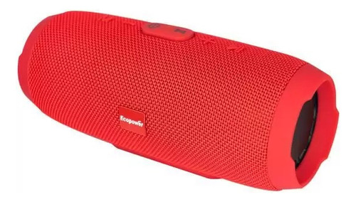 Caixa De Som Speaker Ep-2317 Bt/ Usb/fm/aux 10w Rms Vermelho