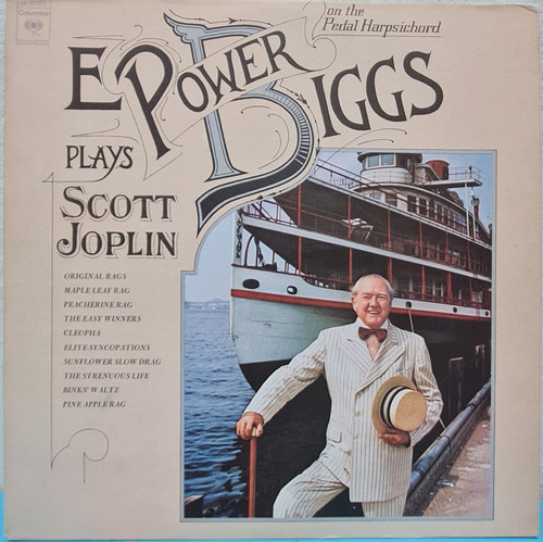 Vinilo E. Power Biggs Plays Scott Joplin On The Pedal Imp 