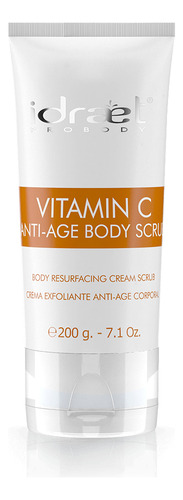 Vitamina C Antiage Body Scrub Crema Exfoliante Idraet 200 Gr