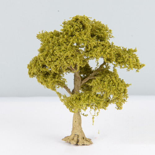 3pcs Paisagem Árvore Miniatura Mini Árvore Caducifólia