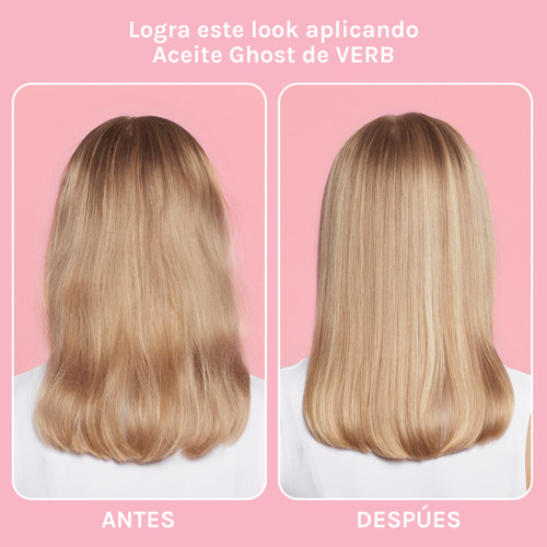 Set Capilar Verb Ghost Shampoo Acondicionador Aceite 770ml