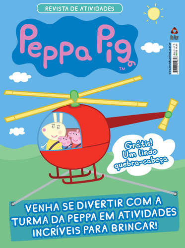 Revista De Atividades Peppa Pig, de  On Line a. Editora IBC - Instituto Brasileiro de Cultura Ltda, capa mole em português, 2020