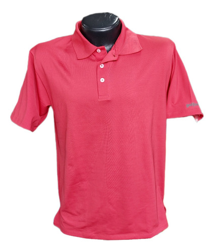 Camiseta De Golf Golfco Roja Poliester Expandex Polo Golf 