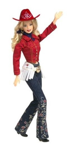 Western Chic Barbie Doll Collector Edition (2001)  Bar
