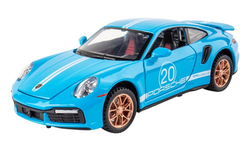 Coche Deportivo De Aleación Porsche 911 Turbo S Modelo
