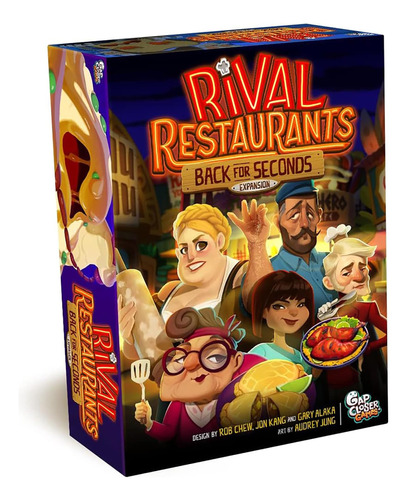 Juego De Mesa Rival Restaurants/strategy