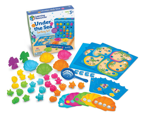 Learning Resources Under The Sea Sorting Set - 46 Piezas, A.