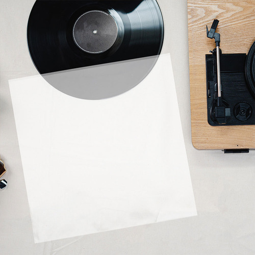 20 Unidades De Disco De Vinilo Autoadhesivo Con Fundas Exter