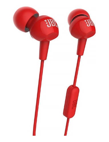 Auriculares In-ear Jbl C100si Cable 3.5mm Con Micrófono