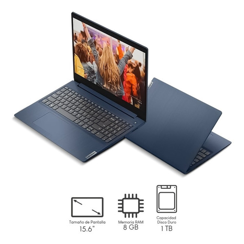 Imagen 1 de 8 de Laptop Lenovo Ideapad 3 15itl6 Intel Ci7 8gb 1tb 15.6  
