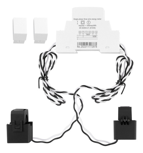 Tuya Wifi , Bifásico, 3 Cables, 110 V, 100 A, Riel Din