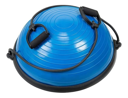 Bosu 35 Cm Con Base, Porta Extensores Y Bandas