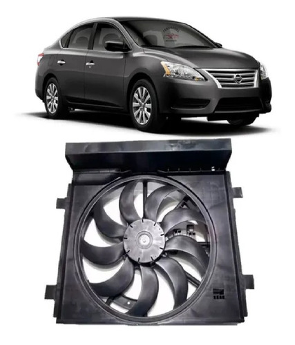 Eletroventilador Completo Nissan Sentra Novo 2013 A 2017