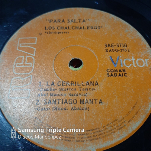 Simple Los Chalchaleros Para Salta Rca Victor C20