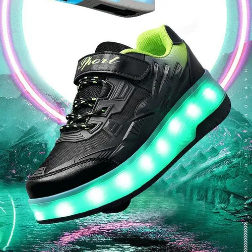 Zapatos Runaway, Patines De Verano, Ruedas Invisibles Recarg