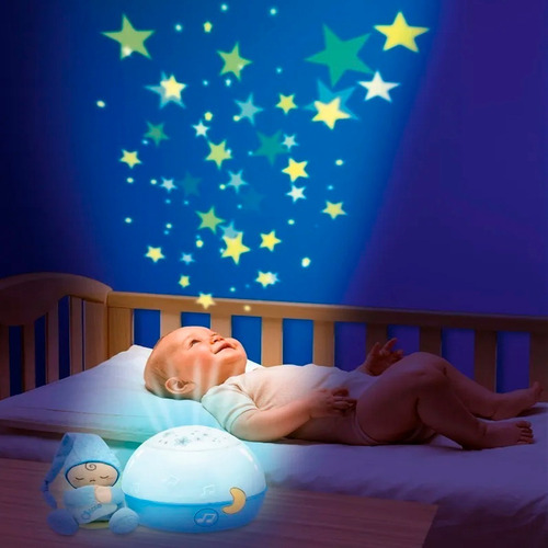 Movil Cunero Musical Bebe Proyector Buenas Noches Chicco