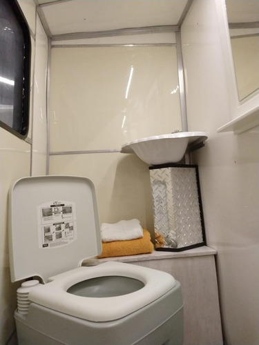 Casa Rodante Mini Con Baño 4 Personas En Fibra De Vidrio