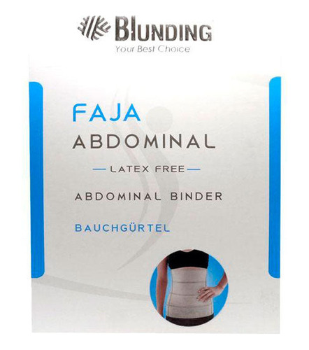 Faja Abdominal O Post Operatoria 4 Bandas Talla Xxl