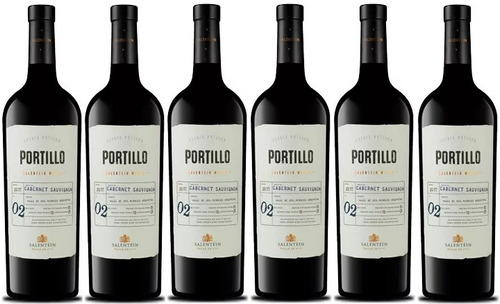 Caja X 6 Vinos Portillo Cabernet Sauvignon 750 Ml