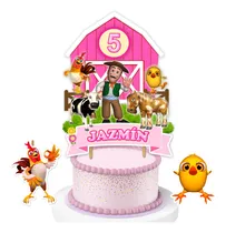 Comprar Cake Topper Kit Imprimible Adorno Torta  Granja De Zenon M1
