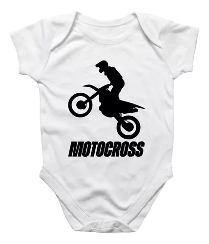 Roupa Bebê Motocross Trilha Motos