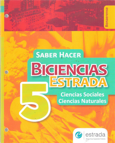 Biciencias 5 Bonaerense, De Vários Autores. Editorial Estrada, Tapa Blanda En Español, 2016