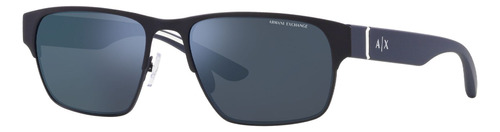 Gafas De Sol Armani Exchange Ax2046 Hombre Originales Color Azul