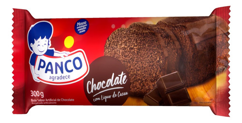 Bolo Panco De Chocolate Em Pacote 300 g 