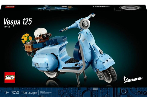 Lego Vespa 125 Cantidad De Piezas 1106