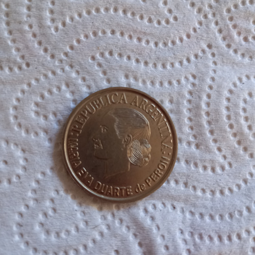 Moneda Antigua Conmemoración A Eva Peron
