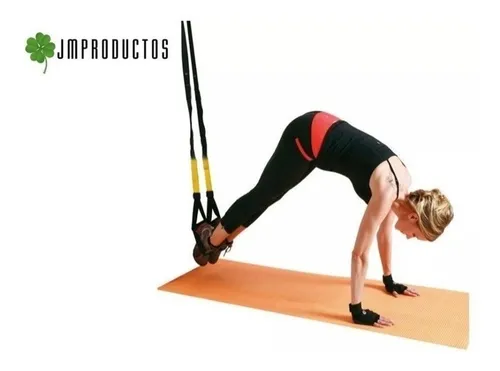 Kit De Entrenamiento Bandas O Cintas De Suspensión Fitness