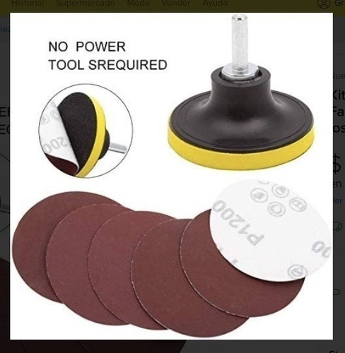 Kit Restaurador Pulidor De Faros Delanteros De Vehiculos