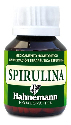 Hahnemann Spirulina Energizante 90 Tabletas