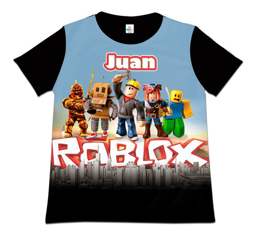 Franela Camisa Niño Niña Roblox En Algodon