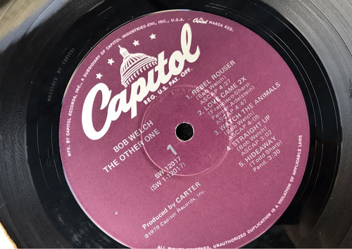 Disco Vinilo Bob Welch / The Other One (usa) (Usado)